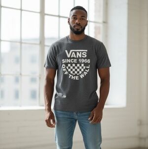 Vans Men's Charcoal Tee